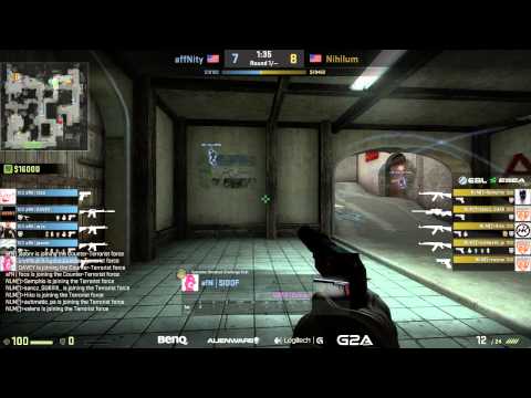 ESL ESEA Pro League: Nihilum vs afN | Nihilum Gaming vs affNity (13.05.2015)