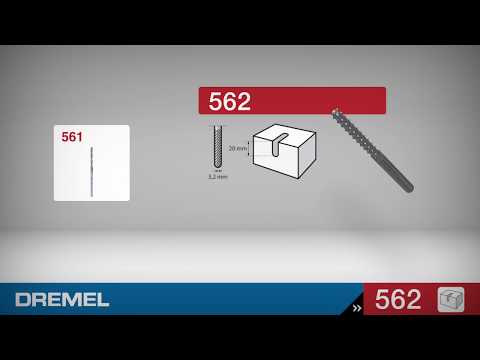 Spiralskär Dremel Kakel 562