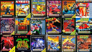 Top 22 Best ATARI LYNX Games of all Time | Best Atari Lynx Games