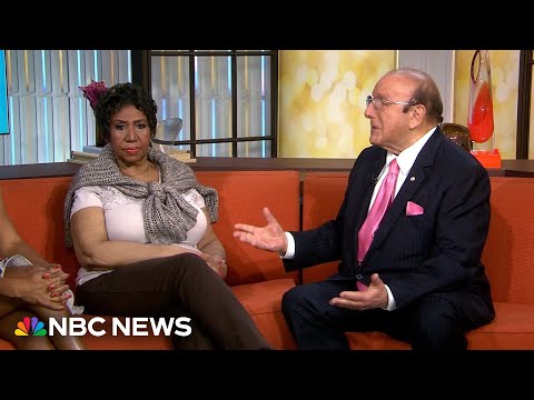 Clive Davis joins Aretha Franklin on TODAY in 2014