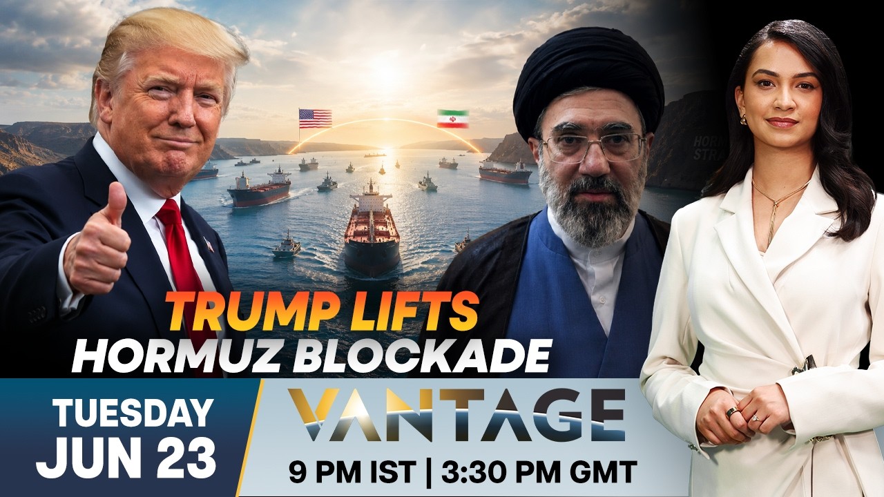 Strait of Hormuz: Trump Says It's Open, Iran Disagrees | Vantage on Firstpost