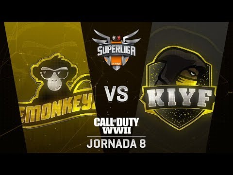 EMONKEYZ VS KIYF - SUPERLIGA ORANGE COD - JORNADA 8 - #SuperligaOrangeCOD8