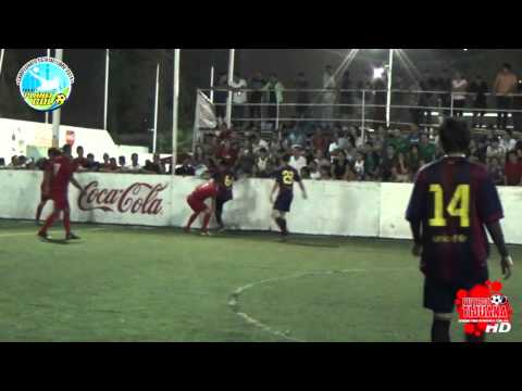 Abarrotes Ibarra Jazmin VS Barcelona Baja - Dia 1 - Estatal Futbol Rapido 2015 - FT Futbol Tijuana