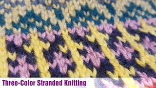 Three-Color Stranded Knitting