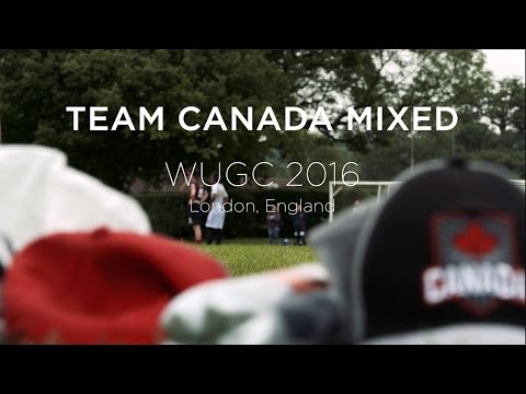 Team Canada Mixed at the 2016 WUGC in London