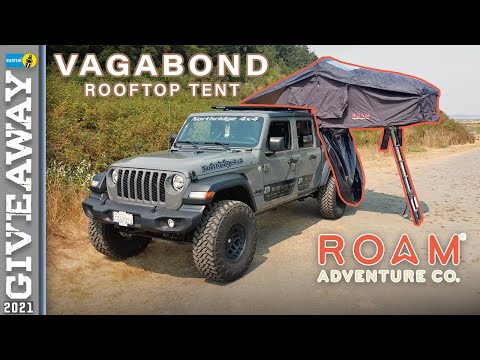 ROAM Roof Top Tent Install & Setup | Jeep Gladiator JT