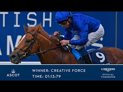 Creative Force wins the QIPCO British Champions Sprint Stakes