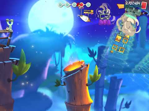 Angry birds 2: level 522 (Bamboo Forest/ Gravity Grove)