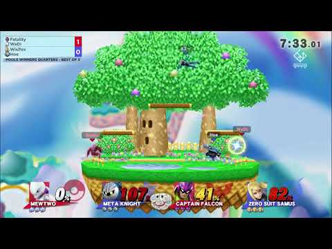 WaDi & Fatality vs Wisifox & Hoe - GOML 2018 - Wii U Doubles Pools