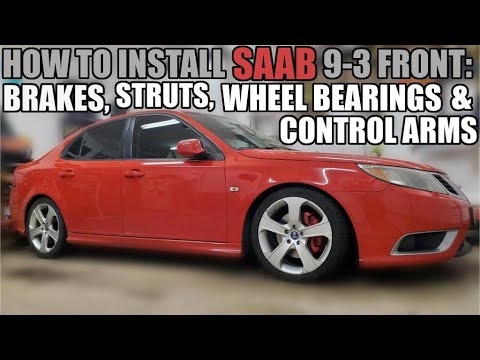 SAAB 9-3 Front End Rebuild: Reassembling Everything with Shiny New Parts