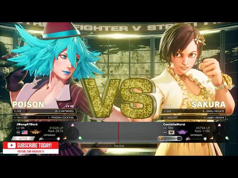 "Best Bout Replays" SFV CE - JWONG vs NYCHRISG