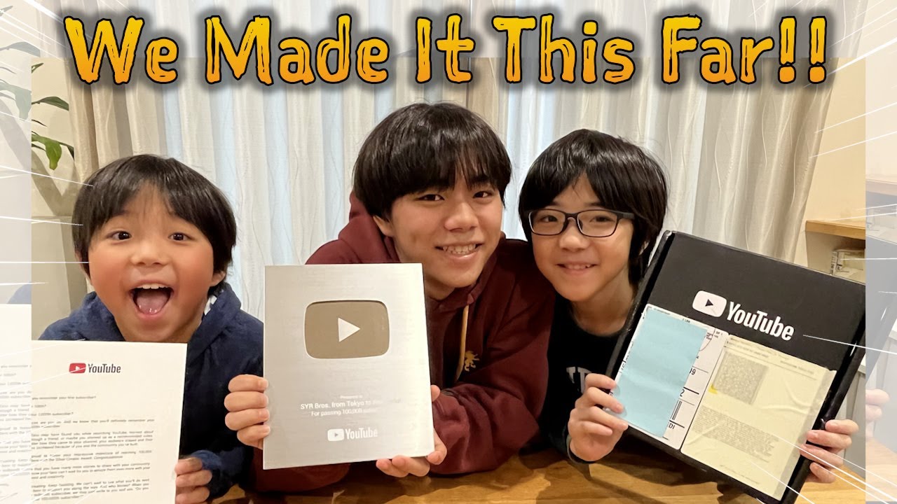 Thank you for 100k subscribers!! / Unboxing Silver Play Button