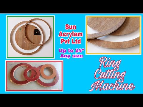 Ring Cutting Machine wooden