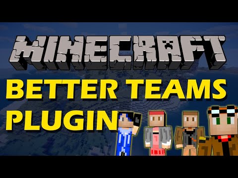 Team up in Minecraft with Better Teams Plugin