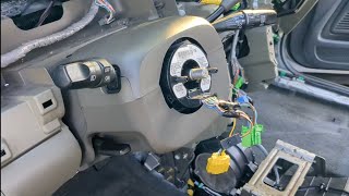 2008 Honda Pilot Steering Column And Clock Spring Removal