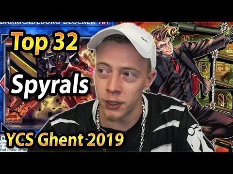 Top 32 Spyrals DECK PROFILE - YCS Ghent 2019