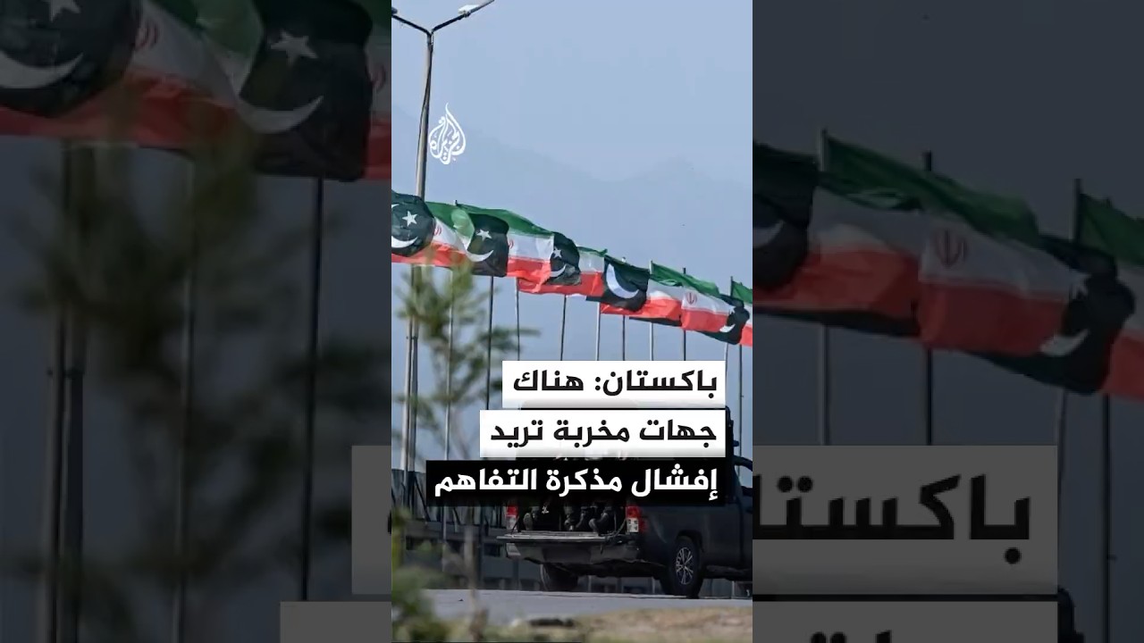 فيديو | رئيس وزراء باكستان: مذكرة التفاهم لم تتطرق إلى موضوع الصواريخ الباليستية الإيراني