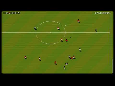 SWOS* Manchester United vs FC Liverpool AI MATCH (Premier League, EPL) - Let's Play shtum
