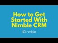 Nimble CRM demo