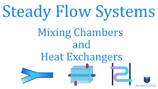 Steady Flow Systems - Mixing Chambers & Heat Exchangers | Thermodynamics | (Solved Examples)