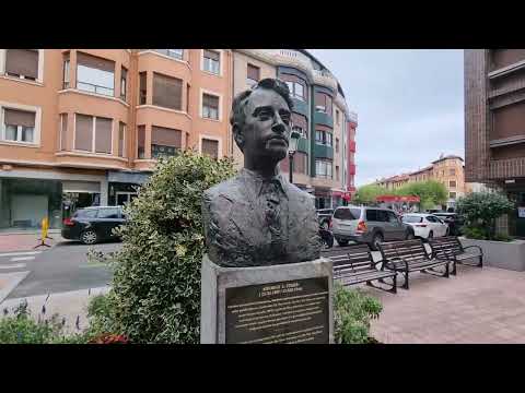 Exploring Guernica, Biscay, Spain