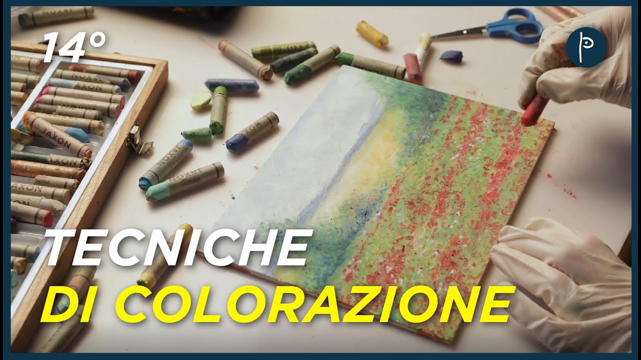 14° lezione - Tecniche di colorazione (pastelli, gessetti, pennarelli)