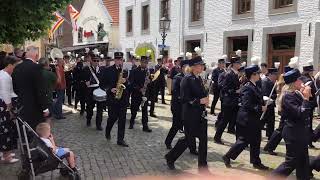 Bronk Eijsden 19/6 2022. Koninklijke Oude Harmonie Eijsden