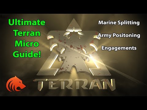 StarCraft 2: How to Micro With Terran (Marine Splitting, Army Positioning, Engagements)