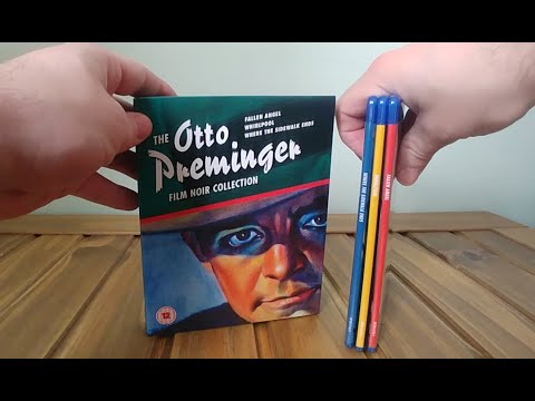 The Otto Preminger Film Noir Collection BFI Blu Ray Boxset Unboxed