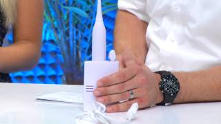 newgen medicals Kompakte Munddusche mit Batteriebetrieb