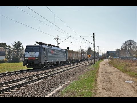MRCE/Dispolok SBB Cargo International ES 64 F4-091 (189 991) mit Containerzug auf der KBS 466