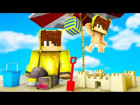 ISMETRG BEBEĞİNİ DENİZE GÖTÜRDÜ! 😱 - Minecraft