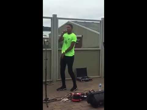 Football Hero Burnley Celebrity Charity Football Mytton Sanneh Sings Live