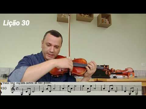 AULA 11 METODO VIOLINO LAOUREUX VOL1 - LICOES 29 E 30