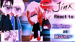 #Jinx ||react to kim Dan as MIKEY|| 🇧🇷🇷🇺🇲🇽🇺🇸||