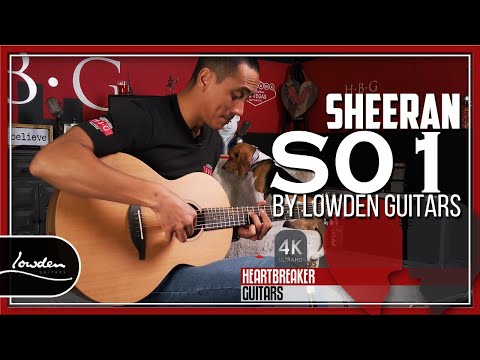 Ed Sheeran by Lowden S1 with Cedar over Walnut #4190