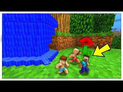 NOOB CONTRO MINI TSUNAMI E PICCOLI DISASTRI NATURALI! - Minecraft ITA