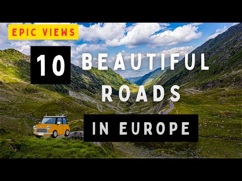 Top 10 Most Beautiful Roads in Europe 🚗 | Epic Scenic Drives