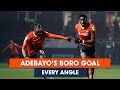 EVERY ANGLE | Elijah Adebayo's goal against Middlesbrough! 🔥