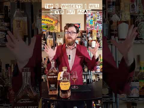 5 Whiskeys I will Never buy again #shorts #whiskey