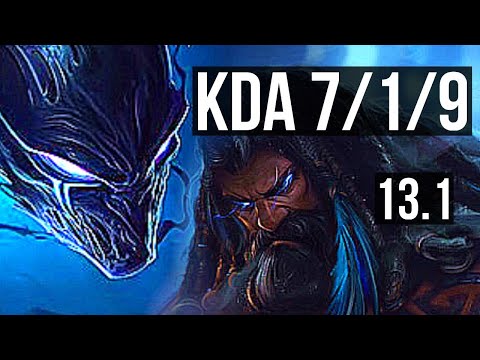 NOCTURNE vs UDYR (JNG) | 7/1/9, Dominating | EUW Grandmaster | 13.1