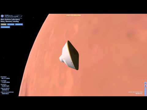 Curiosity Mars Rover Live EDL 1080p HD