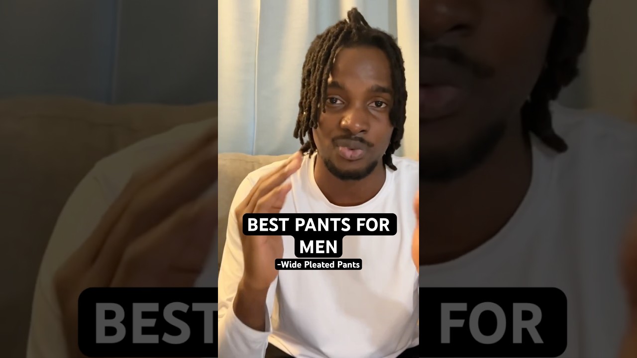 Most Versaitille Men’s Pants - Wide Pleated Trousers #shorts