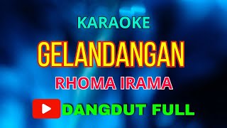 Download lagu Gelandangan Karaoke dangdut H.Rhoma Irama #karaoke #entertainment mp3
