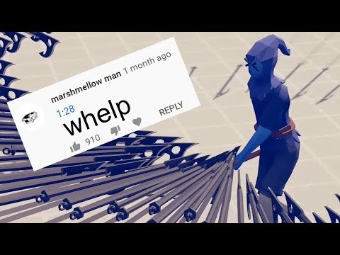 FUNNIEST COMMENTS COMPILATION - Totally Accurate Battle Simulator TABS