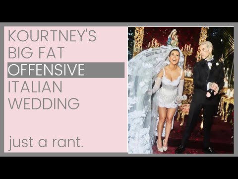 KOURTNEY KARDASHIAN ITALIAN WEDDING BACKLASH: Red Flags Their Relationship Is Fake! | Shallon Lester