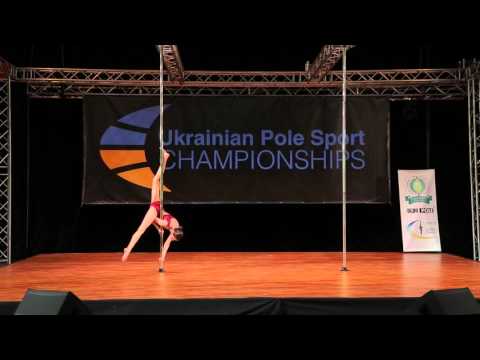 UKRAINIAN POLE SPORT CHAMPIONSHIPS 2016 Ryzhkova Irina, Odessa
