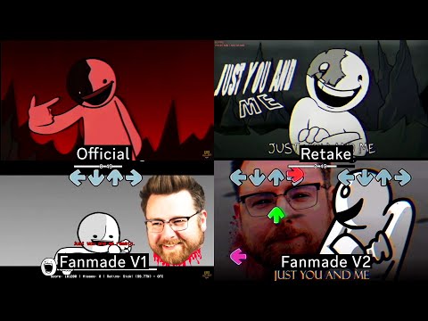 FNF ASDF'S ENDLESS MUFFIN TIME: OFFICIAL Vs RETAKE Vs Fanmade V1 vs V2