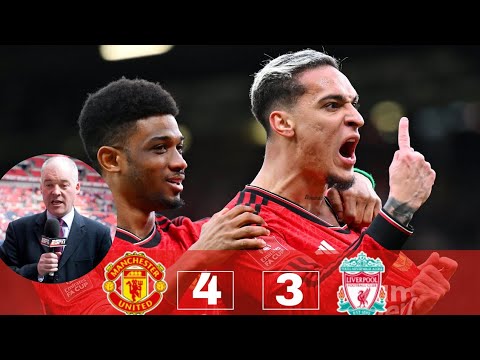 Jon champion poetry🥰 on Manchester United Vs Liverpool 4-3🤩🔥