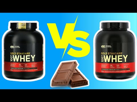ON Gold Standard Whey Extreme Milk Chocolate Vs. Double Rich Chocolate